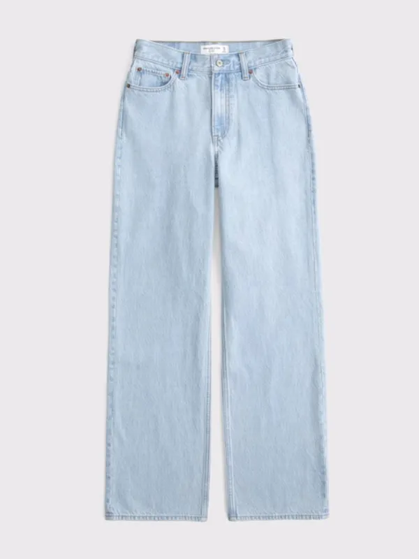 Abercrombie High Rise Loose Jean - Image 6
