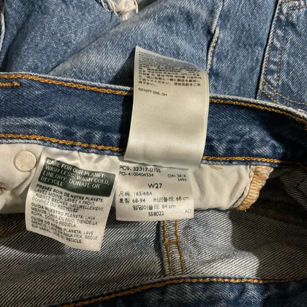 Levi’s Shorts 501 Denim W27 - Image 3