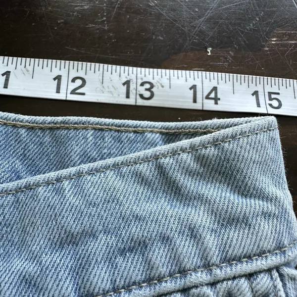 Sunday Best Aritzia Jeans Sz 8 Cowboy Light Blue Straight Leg Jeans - Image 15