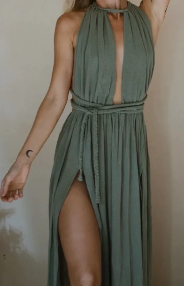 Estelar Atenea Beach Dress Black - Image 6