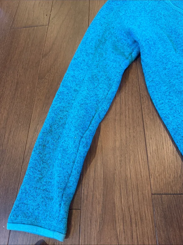 Patagonia Size Small Better Sweater in Teal Blue - C54-108 - Image 5