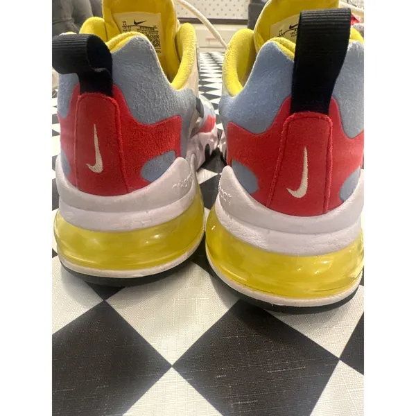 Nike Air Max 270 React Bauhaus Multi-Color Sneakers AT6174-Womens 11 athletic - Image 3