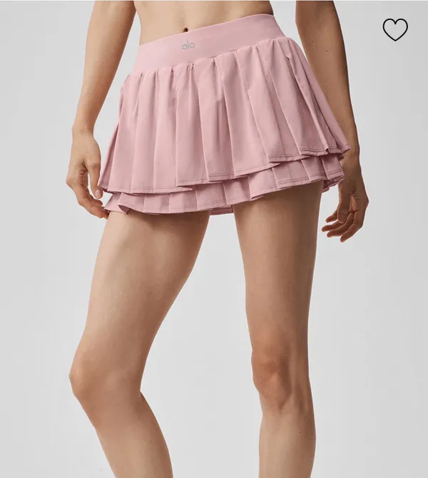 Alo Skirt- Vintage Pink - Image 2