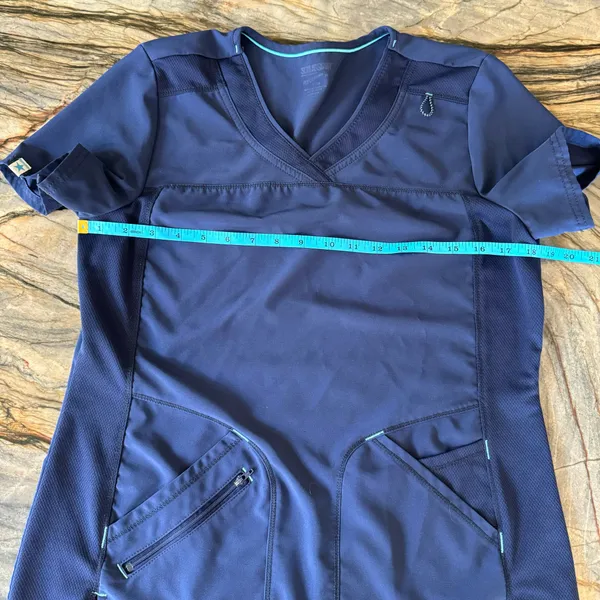 Scrubstar Scrub Top Nurse Small Blue - Image 6