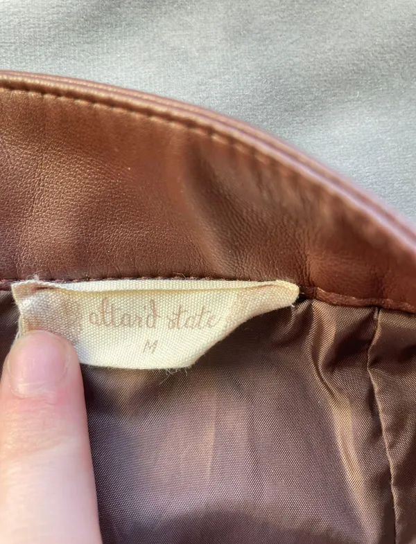 Altar'd State faux leather skirt - Image 2