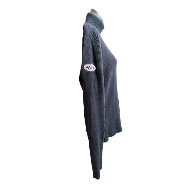 Women's Harley Davidson Gray Turtleneck Sweater Size L - Image 4
