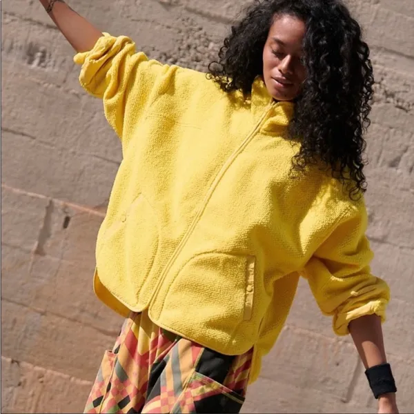 FP Movement by Yellow Ziggy Up Fleece Jacket - Image 2