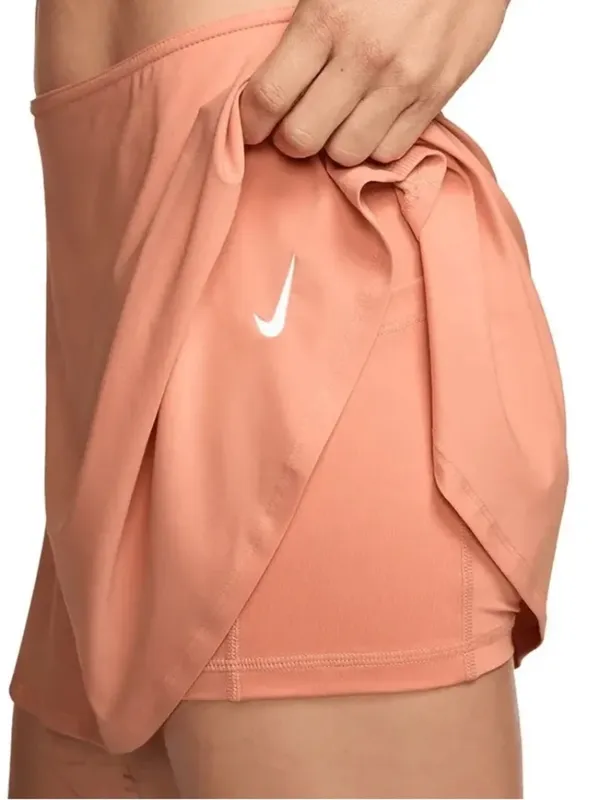 NIKE Women’s Dri Fit Victory Flouncy 13” Tennis Skort Apricot Agate Size L NEW - Image 5