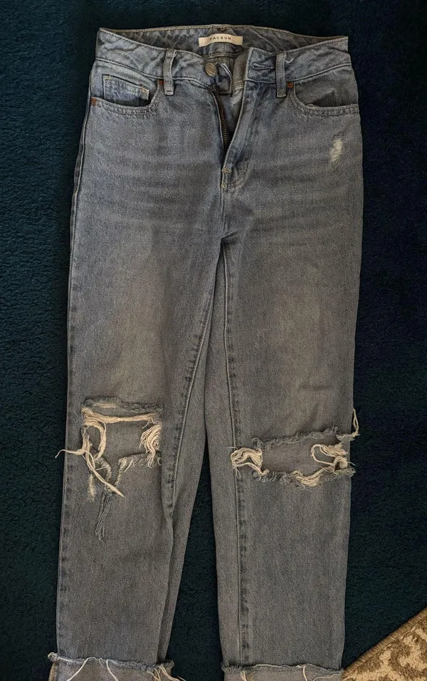 PacSun Straight Ripped Jeans High-Rise - Image 2