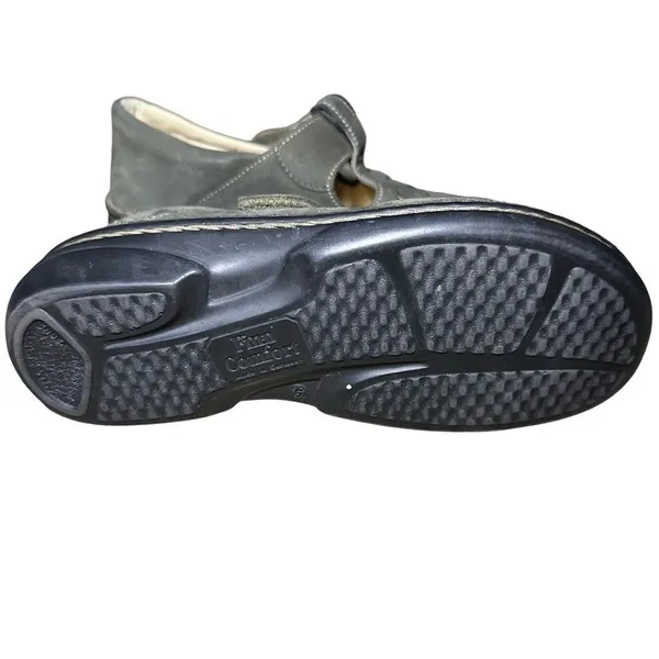 Finn Comfort Women's Soft Tofino T-Strap Shoe Tundra Nubuck Leather Clog EU 36 - Image 7