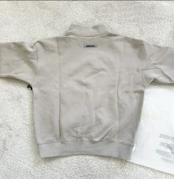 Fear of God ESSENTIALS Mock Neck Sweatshirt xxs - Image 8