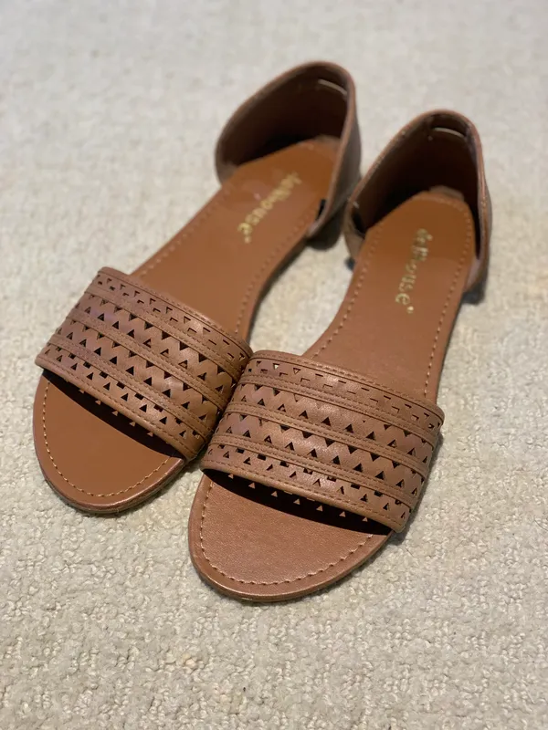 Dollhouse Open-Toe Flats - Image 3