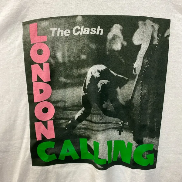 The Clash London Calling Album Cover Post Punk Band Tee extra large - Image 2