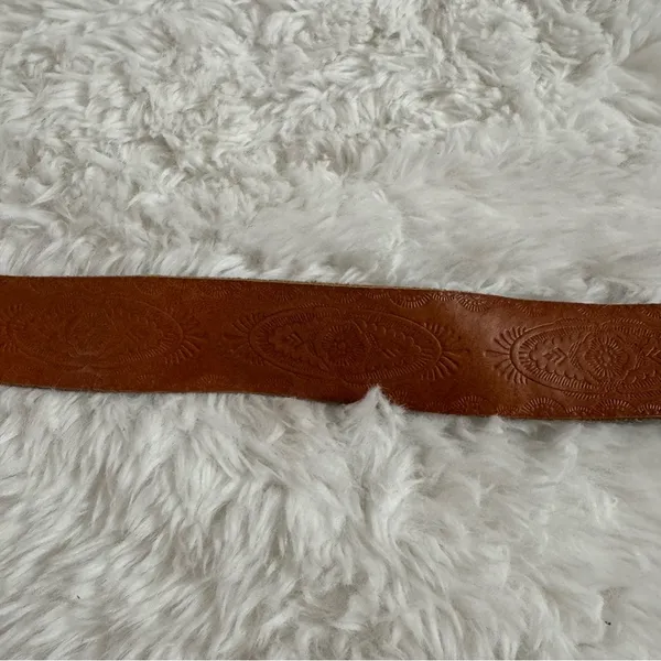 Gap Light Brown Leather Buckle Belt‎ - Image 7