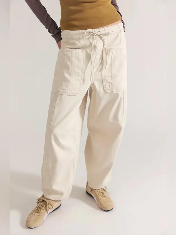 Free people Silverton Pull-On Barrel Jeans - Image 2