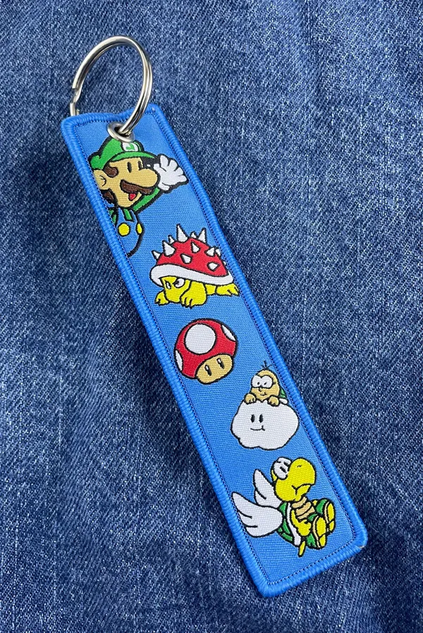Mario 5 Inch Keychain Multiple - Image 2