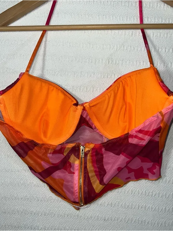 Oh Polly Womens Halter Tank Top Size 6 NWOT Club Party Beach Vacation - Image 4