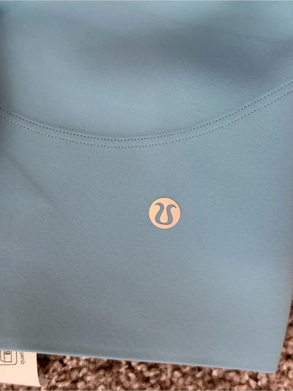 Lululemon Glow Up Super-High-Rise Tight 28" Washed Blue size 6 NWT - Image 9