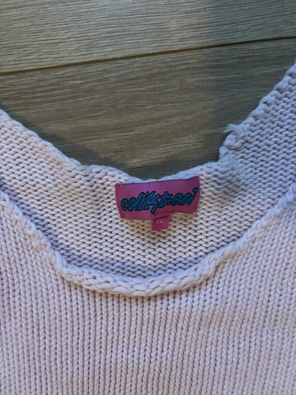Edikted crop pink sweater  - Image 2