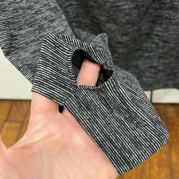 OLD NAVY ACTIVE Quarter Zip Black Gray White Womens Size XL‎ - Image 4