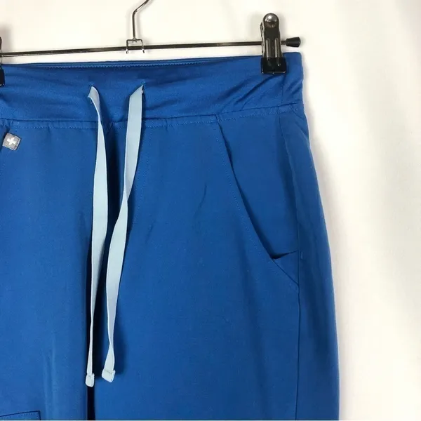 Figs Zamora‎ Royal Blue Jogger Scrub Pants XXS - Image 7