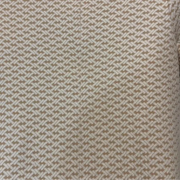 Tyler Boe Kim Dress XS Cowl Neck beige White Geometric 3/4 Sleeve Pocket Dress‎ - Image 10