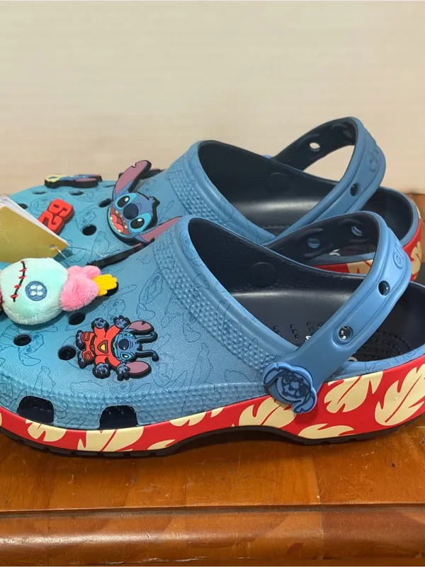 NWT CROCS -  Lilo & Stitch Classic Clogs | W 7 / M5 - Image 3