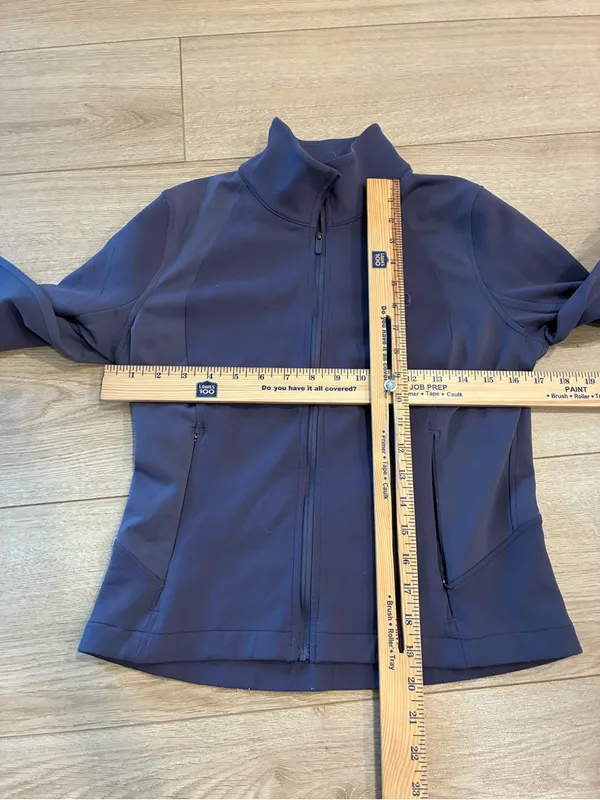 Lululemon Women’s Wind Resistant Golf Jacket Full Zip Purple Size 6 - Image 3