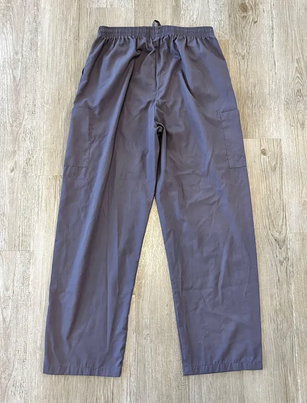 Unisex Divine Grey Scrub Pants - XL - Image 4