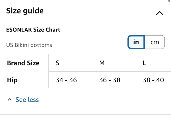 Amazon Women’s pink bikini size large - Image 4
