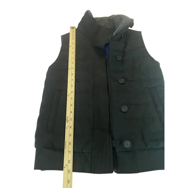 Patagonia Women’s Vagabunda Quilted Fleece Neck Puffer Vest Dark Gray S - Image 8