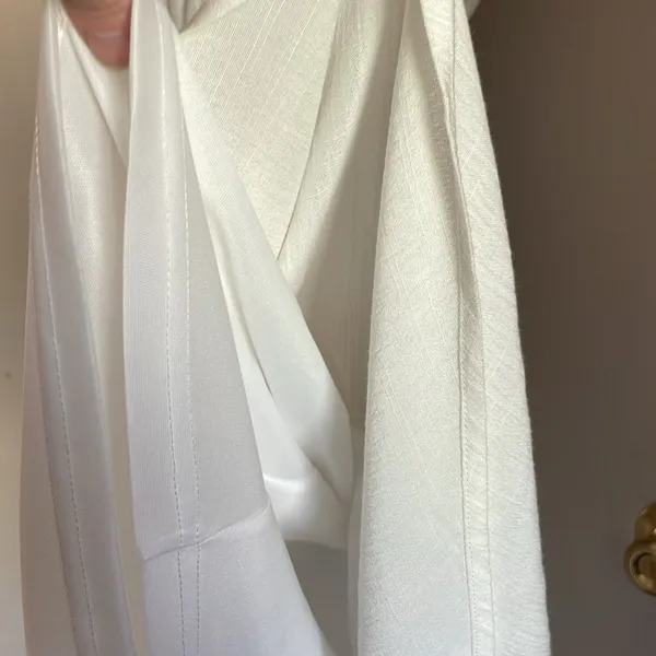 Wishlist, small white summer‎ dress wooden accent buttons, functionable. NWT. - Image 4