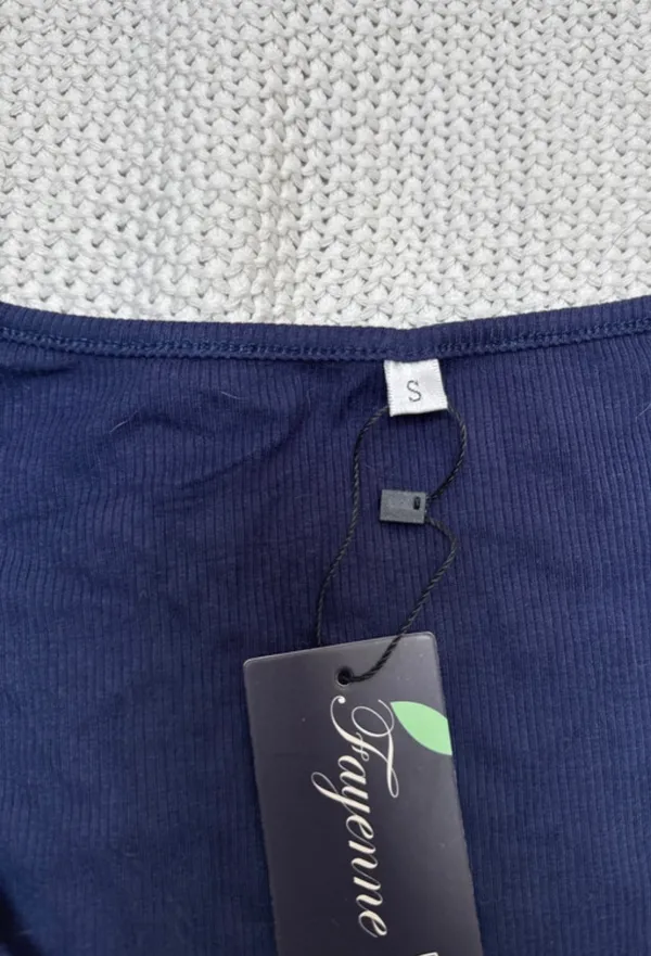 Long sleeve top Blue - Image 5