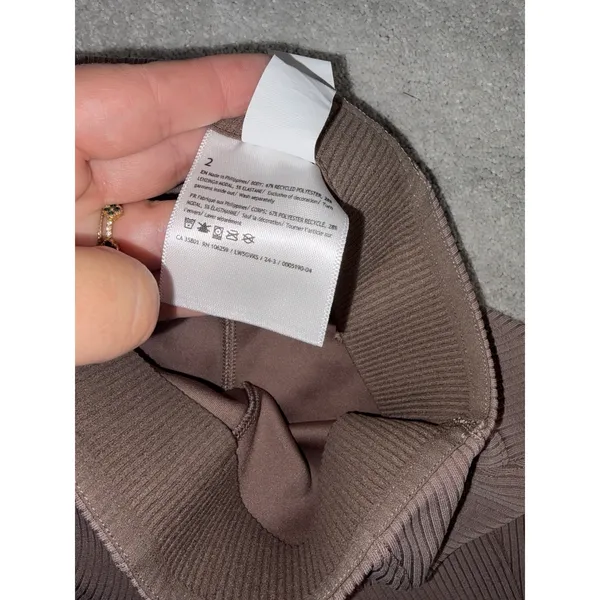 Lululemon Ribbed Softstreme Flared Pant *Regular Brown 2 - Image 4