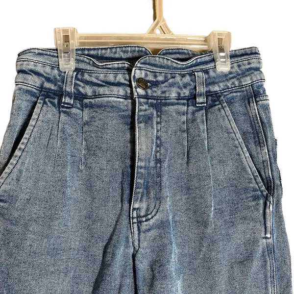 Faherty Blue Denim High Rise Straight leg Jeans‎ Size 26 - Image 5