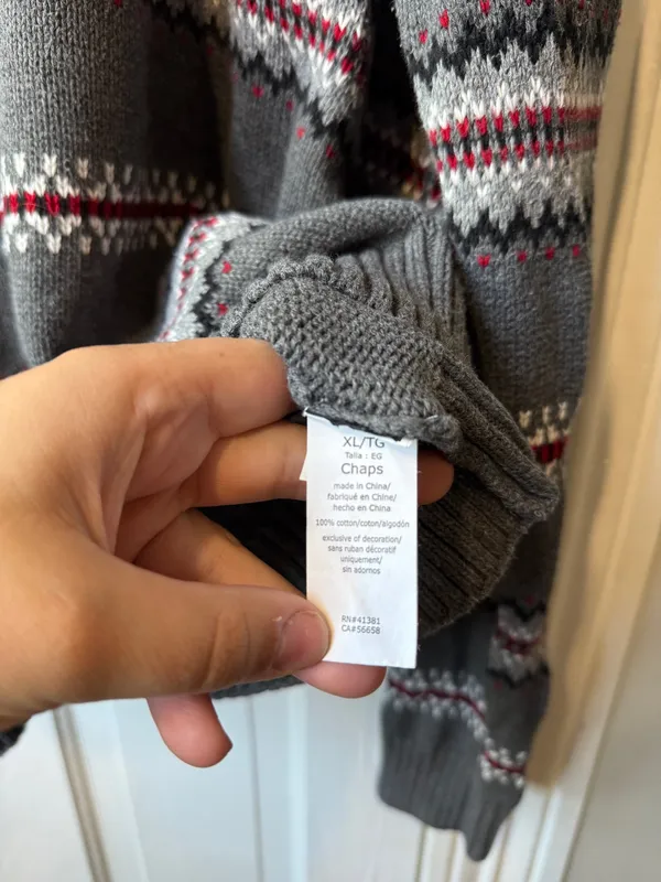 Chaps Men’s Chunky Sweater - Image 7