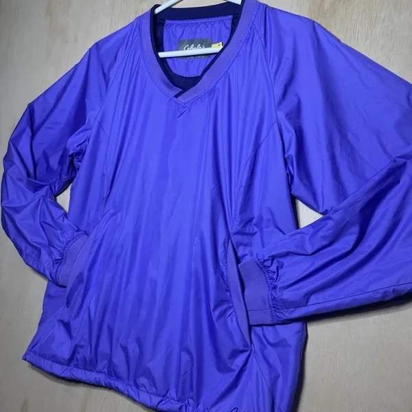 Cabelas Women's Medium‎ Purple Long Sleeve Nylon Windbreaker - Image 5