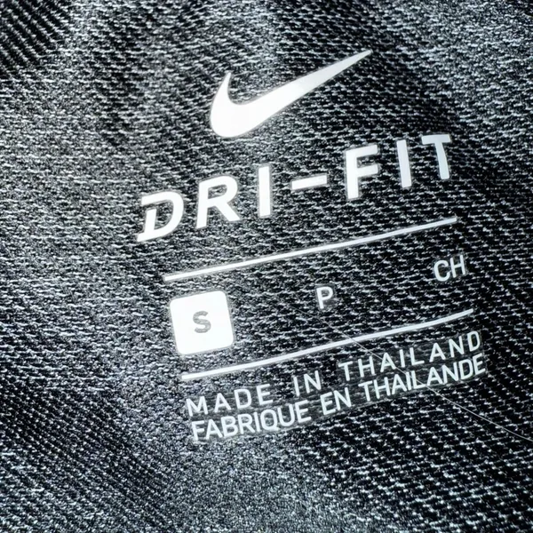 Nike Dri-Fit Women's Small Gray Short Atheltic Running Shorts EUC logo band - Image 3