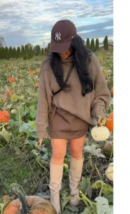 FREE PEOPLE Swim Too Deep Turtleneck Sweater in Olive Stone Size X-Small - Image 14