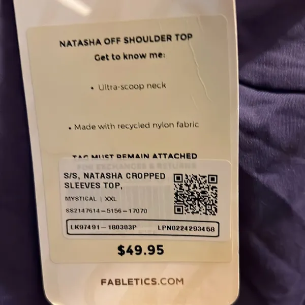 Fabletics Cropped Top - Image 2