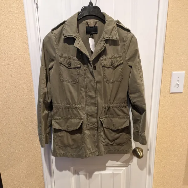 New Banana Republic Utility Cargo Jacket S - Image 2