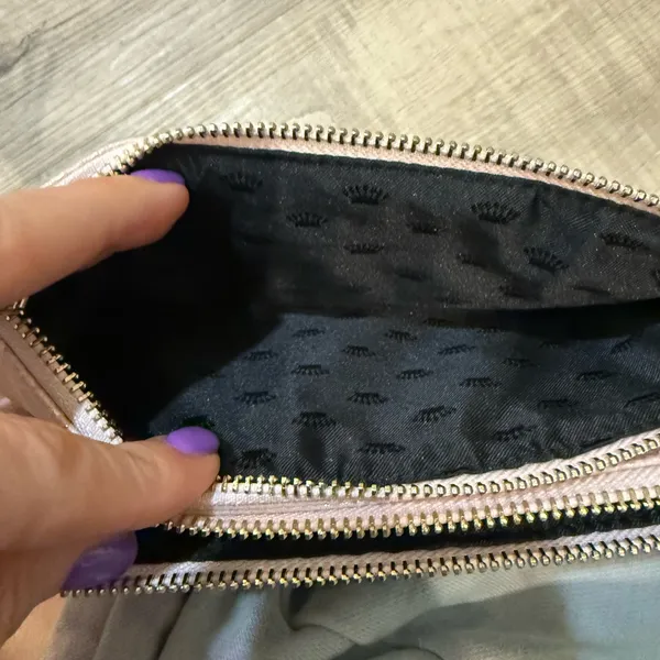 Juicy Couture‎ Y2K Pastel Rainbow Sequin Pouch / Wristlet - HTF - Image 6