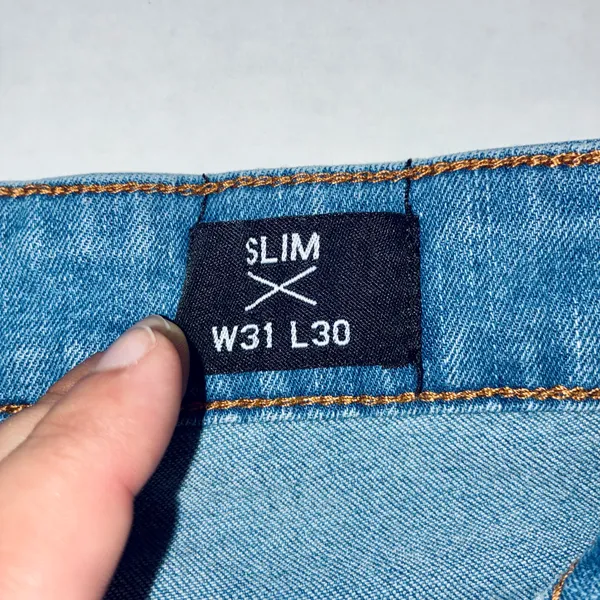 Ring of Fire Men’s Slim Blue Denim Jeans | Size 31x30 | Casual - Image 4