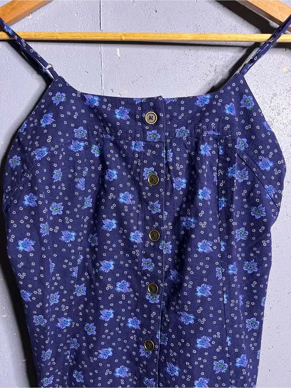 FREE PEOPLE Maddie Printed Tunic in Blue. Size Small. NWOT - Image 5