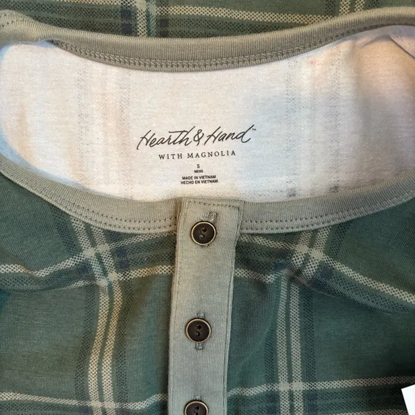 Hearth and Hand with Magnolia Pjs Unisex Size Small - Image 7