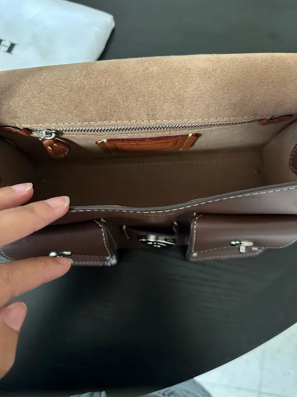 Coach Bag Shoulder Brown - Image 9