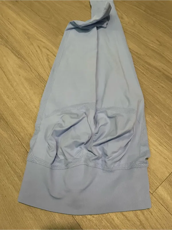 Light Blue Women's High-Waist Active Leggings - Image 3