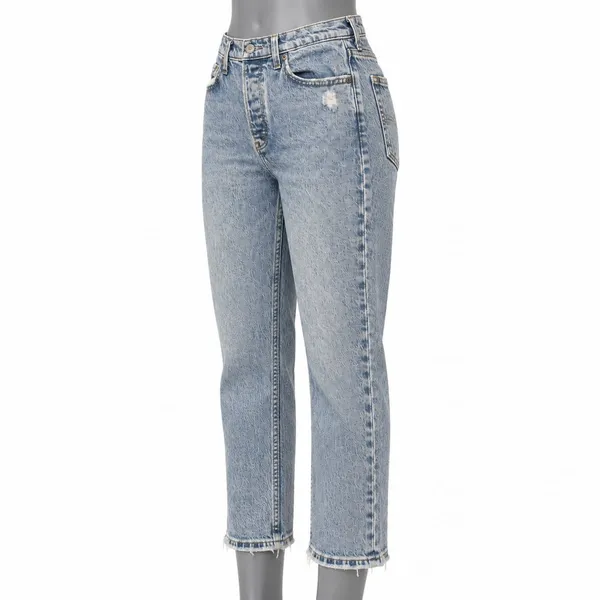 Abercrombie & Fitch The Dad High Rise Jeans Size 25/0 - Image 2
