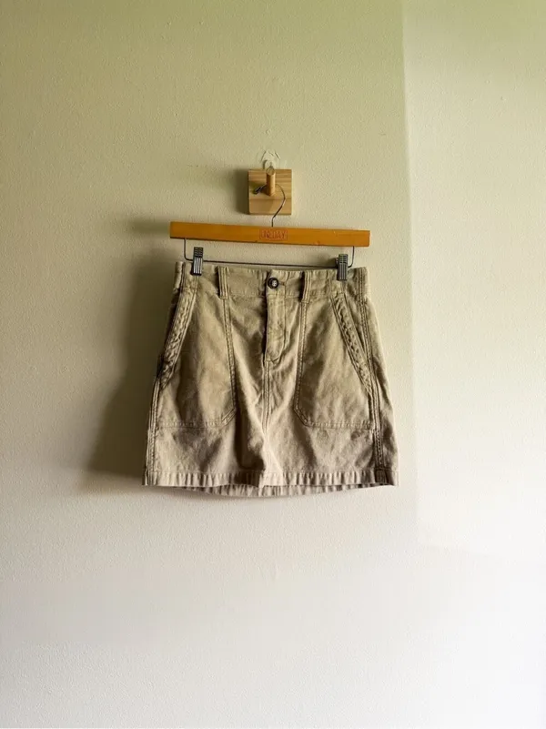 Faherty Stretch Surplus Mini Skirt Size 2 - Image 4