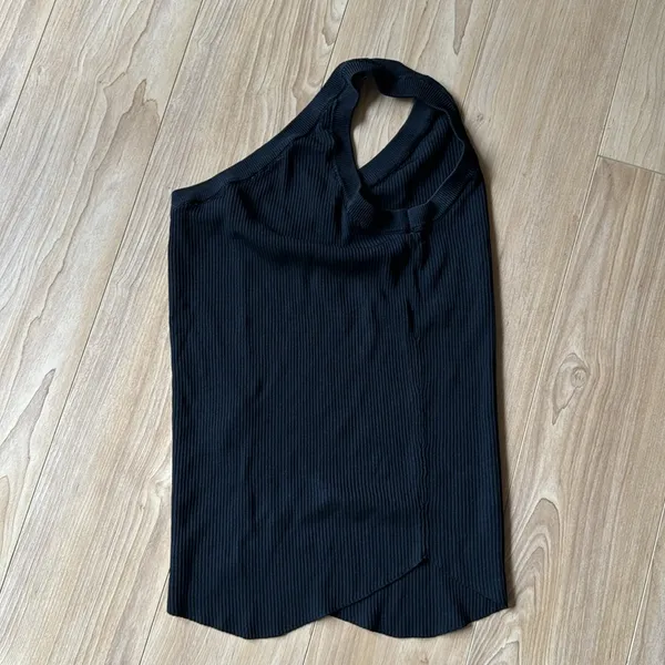 Zara Ribbed One Sided Tank - Image 3
